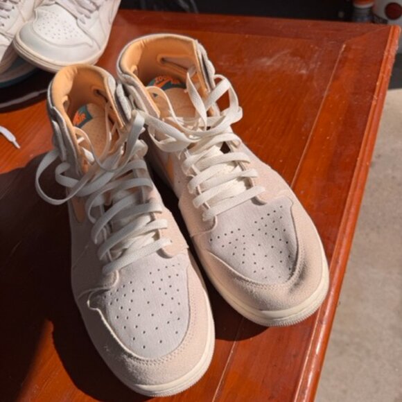 Nike Jordan 1 Zoom CMFT 2 - Orewood Brown Bright Citrus Sail - Picture 3 of 6